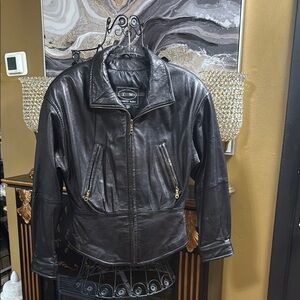 Tannery West 90’s Vintage Leather Jacket